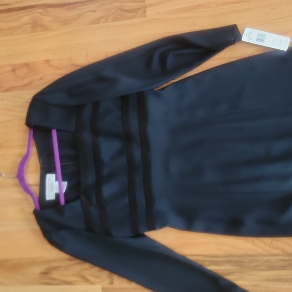 NWT JONES NEW YORK BLACK EVENING DRESS - Picture 10 of 12